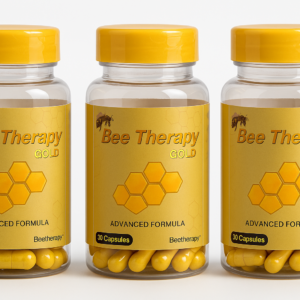 Bee Therapy Gold Joint Supplement, fórmula avanzada para apoyo a la movilidad – 180 cápsulas